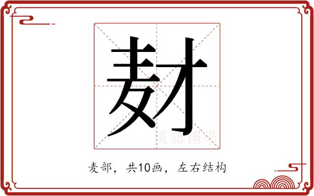 𬹅的部首