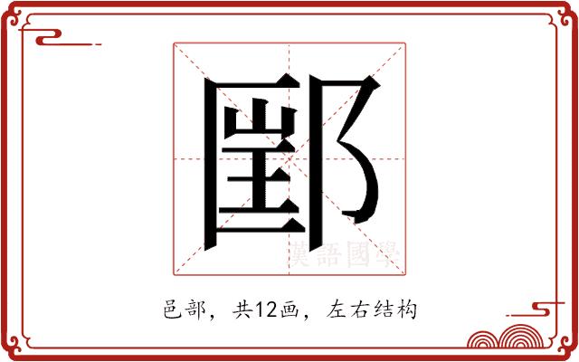 𰻲的部首